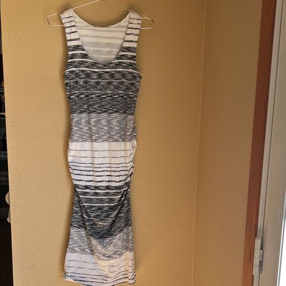 Athleta Dress Stripe Midi S - Picture 3 of 7